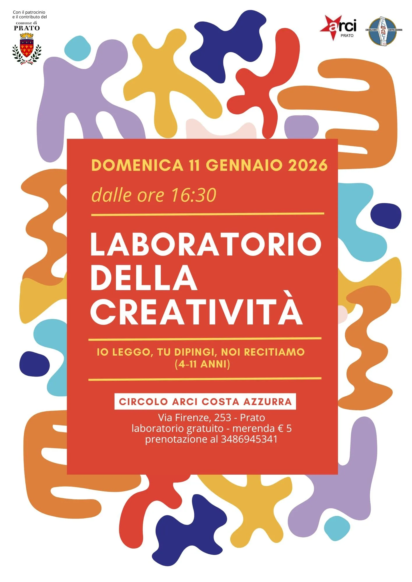 Costa azzurra lab creativita 11 gen