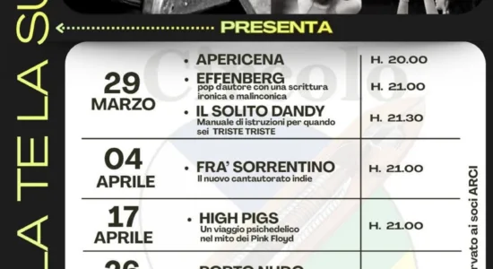 Spola concerti marzo aprile