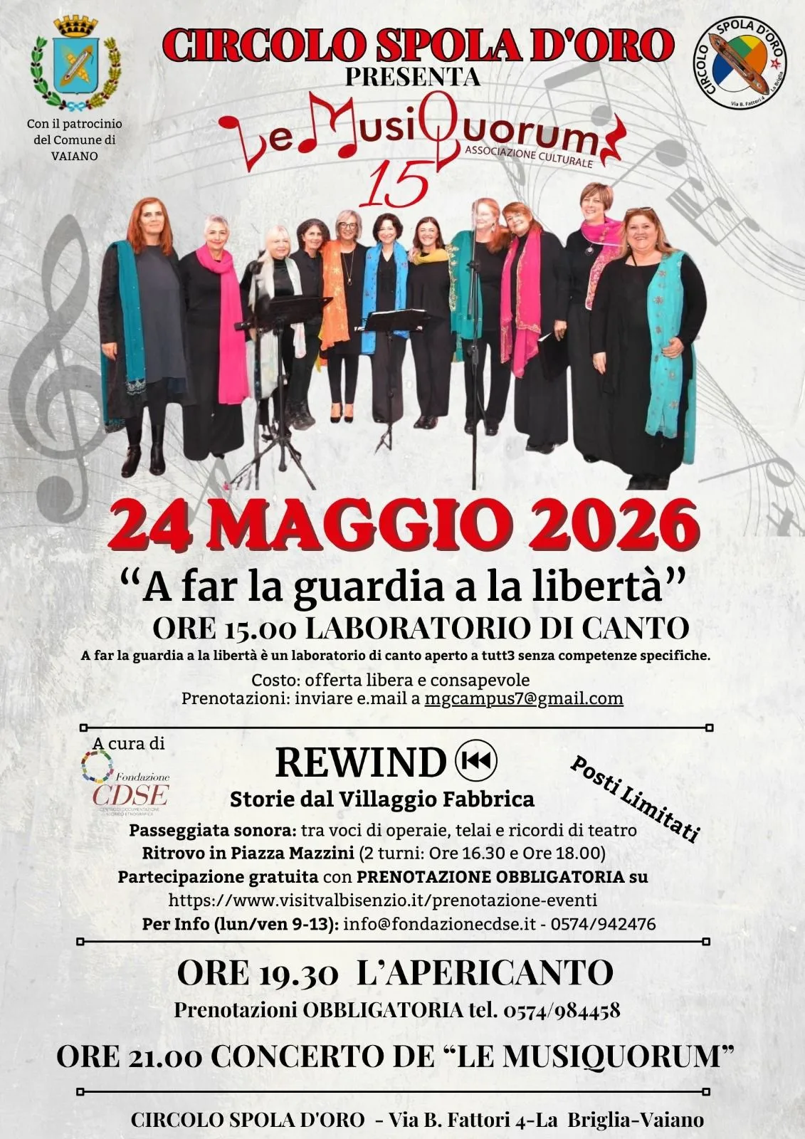 Spola 24 maggio