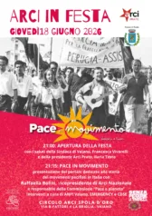 AD ARCI IN FESTA LA STORIA DEI MOVIMENTI PACIFISTI